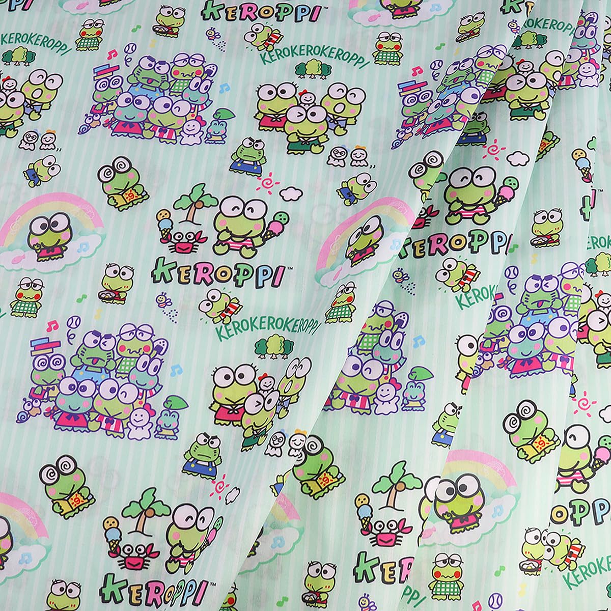 Amazon | ケロケロケロッピ 生地 ハギレ 布地 布 パッチワーク布